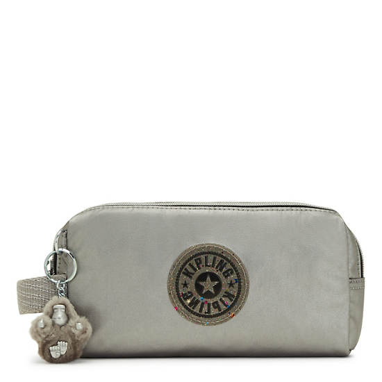 Kipling Garri Pouch Väska Silver | SE 1319TC